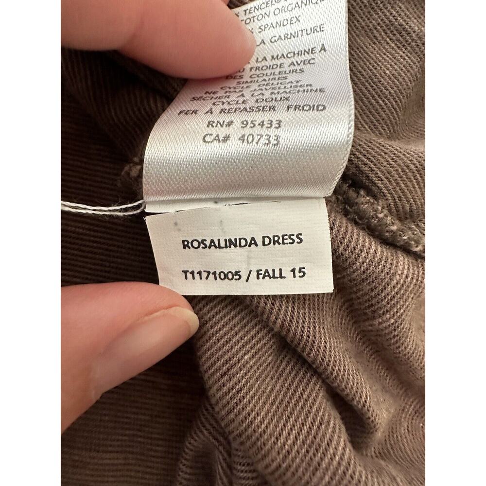 Toad & Co Rosalinda II Organic Cotton Comfort Easy Wear Dress Women's Size Small - Picture 11 of 11